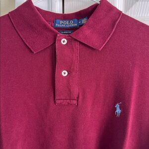 Polo by Ralph Lauren Maroon Polo Shirt